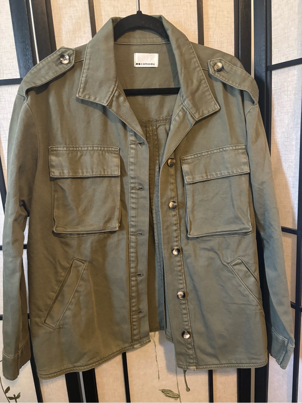 Camaieu Women’s Military Field Jacket